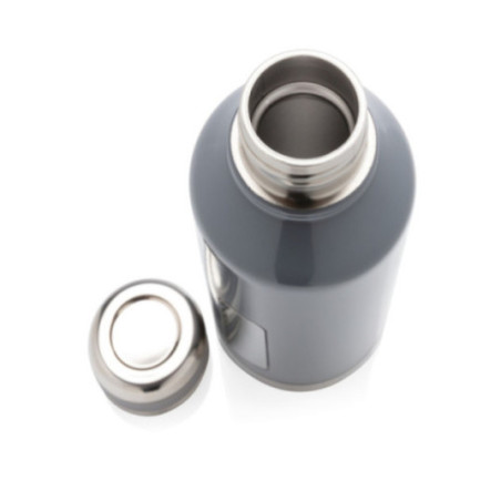 Bouteille isotherme personnalisée étanche avec plaque 500ml 