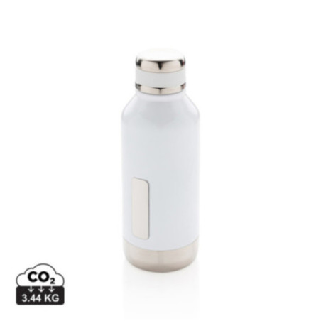 Bouteille isotherme personnalisée étanche avec plaque 500ml 