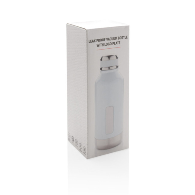 Bouteille isotherme personnalisée étanche avec plaque 500ml 