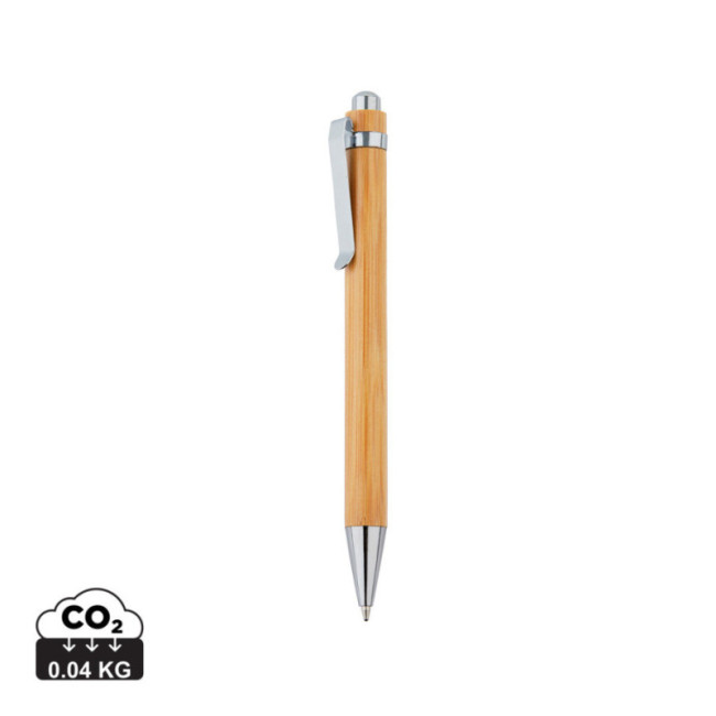 Stylo personnalisé en bambou Bamboe 