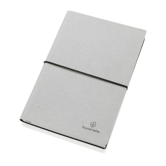 Carnet de notes personnalisé A5 en cuir recyclé 