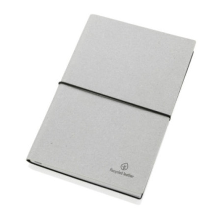 Carnet de notes personnalisé A5 en cuir recyclé 