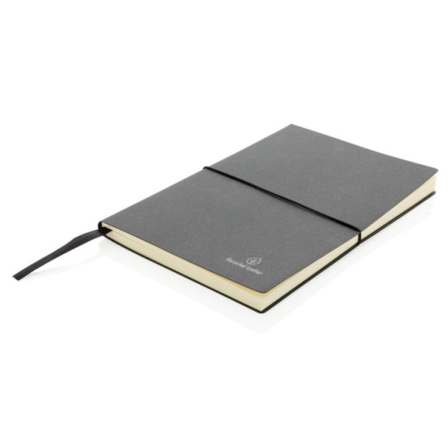 Carnet de notes personnalisé A5 en cuir recyclé 