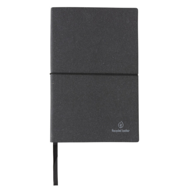Carnet de notes personnalisé A5 en cuir recyclé 