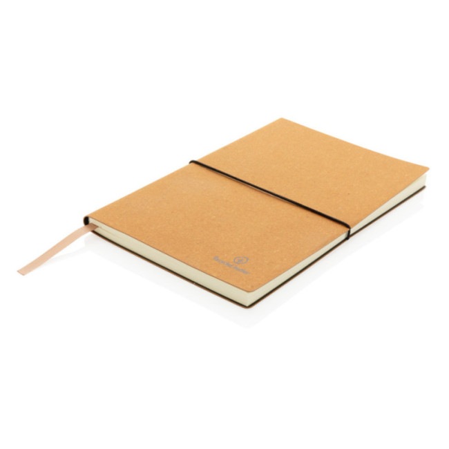 Carnet de notes personnalisé A5 en cuir recyclé 