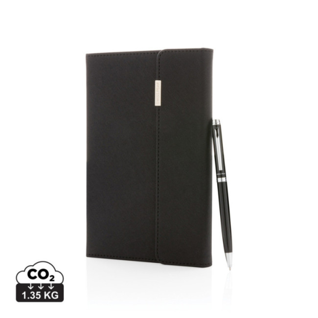Set publicitaire carnet de notes A5 et stylo Swiss Peak 