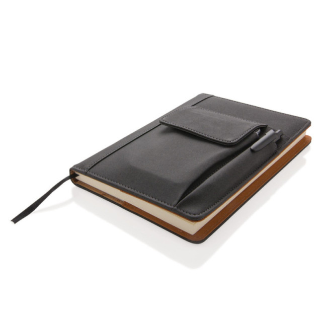 Carnet personnalisé avec pochette pour téléphone 