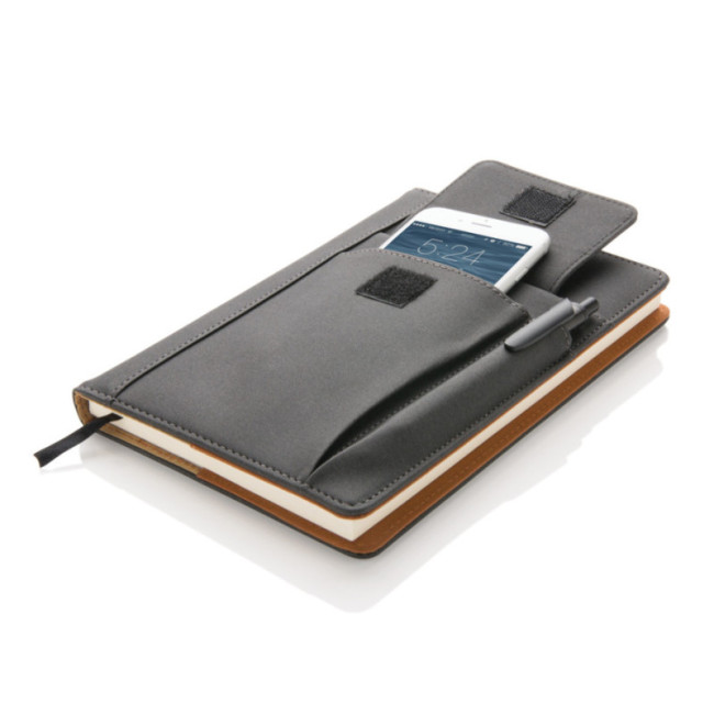Carnet personnalisé avec pochette pour téléphone 
