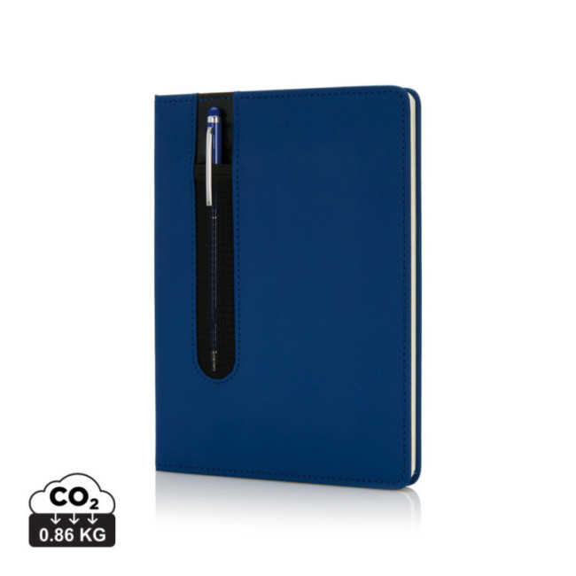 Carnet A5 personnalisé à couverture rigide avec Stylo tactile 