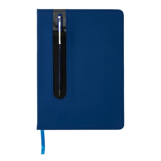 Carnet A5 personnalisé à couverture rigide avec Stylo tactile 
