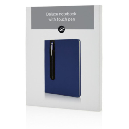 Carnet A5 personnalisé à couverture rigide avec Stylo tactile 