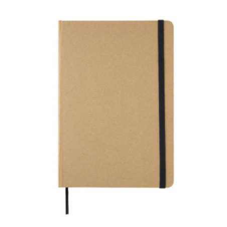 Carnet personnalisé en kraft A5 Tranche colorée 