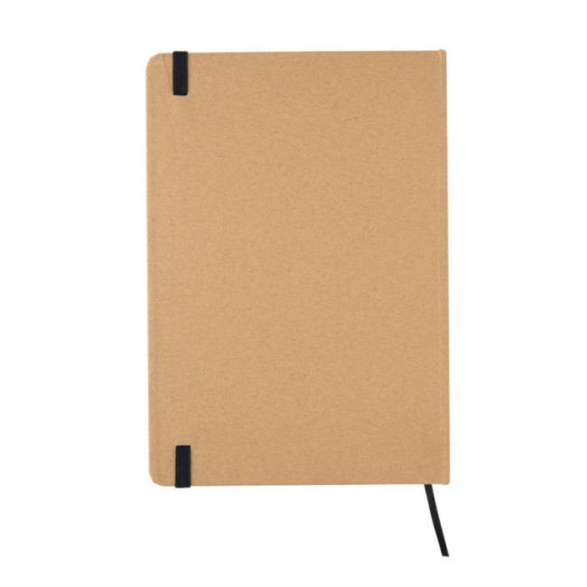 Carnet personnalisé en kraft A5 Tranche colorée 