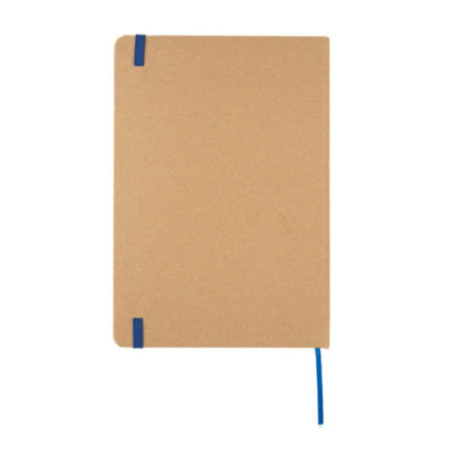 Carnet personnalisé en kraft A5 Tranche colorée 