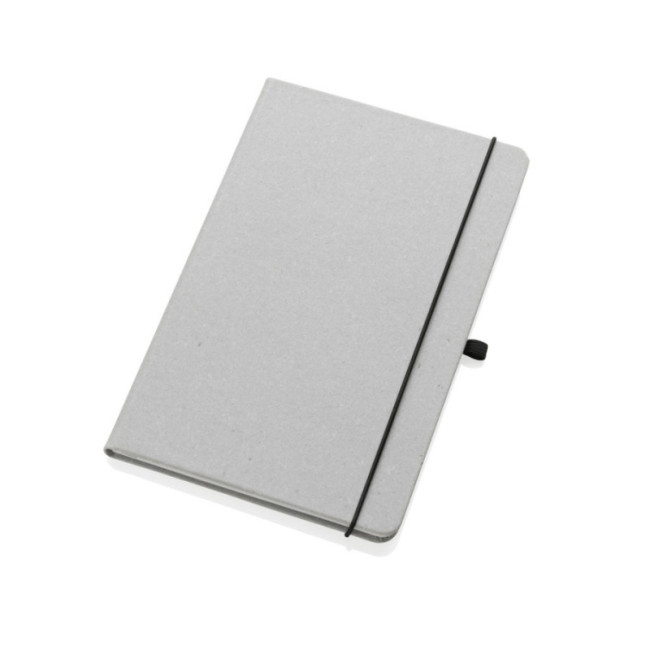 Carnet personnalisé A5 à couverture rigide en cuir recyclé 