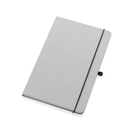 Carnet personnalisé A5 à couverture rigide en cuir recyclé 