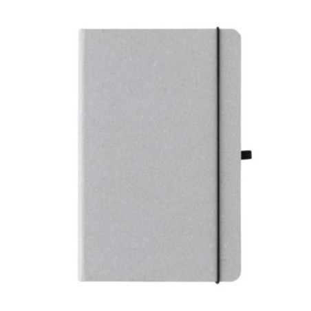 Carnet personnalisé A5 à couverture rigide en cuir recyclé 