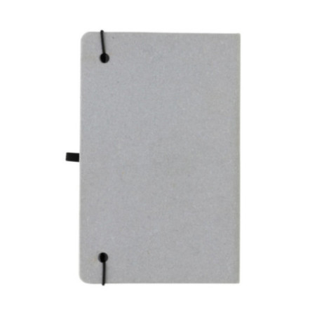 Carnet personnalisé A5 à couverture rigide en cuir recyclé 