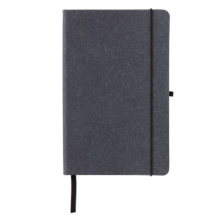 Carnet personnalisé A5 à couverture rigide en cuir recyclé 