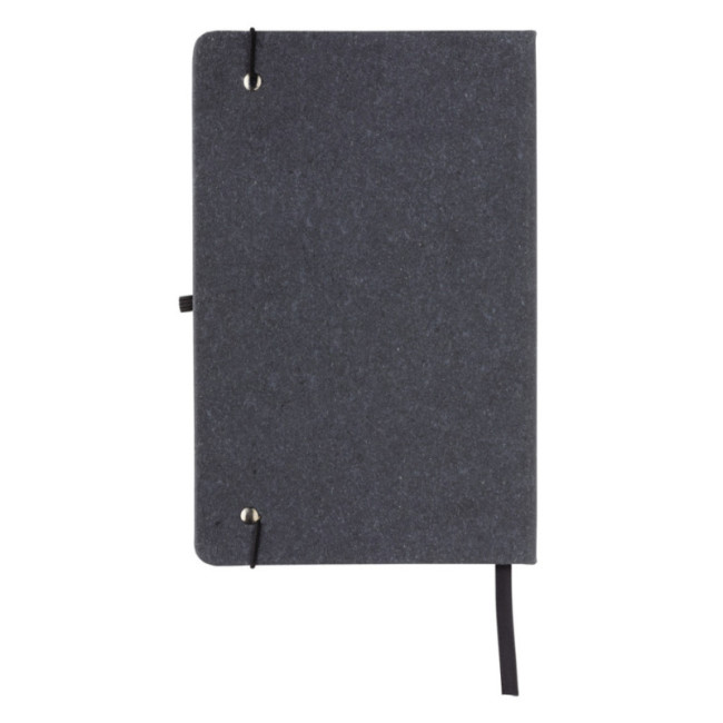 Carnet personnalisé A5 à couverture rigide en cuir recyclé 