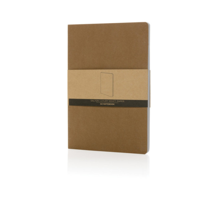 Carnet publicitaire A5 en papier kraft Salton 