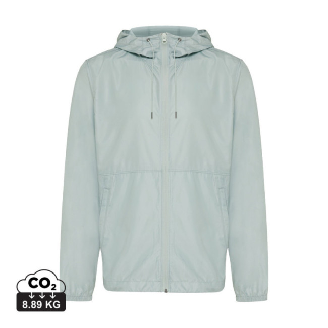 Veste coupe-vent en polyester recyclé Iqoniq Logan 