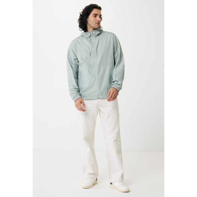 Veste coupe-vent en polyester recyclé Iqoniq Logan 