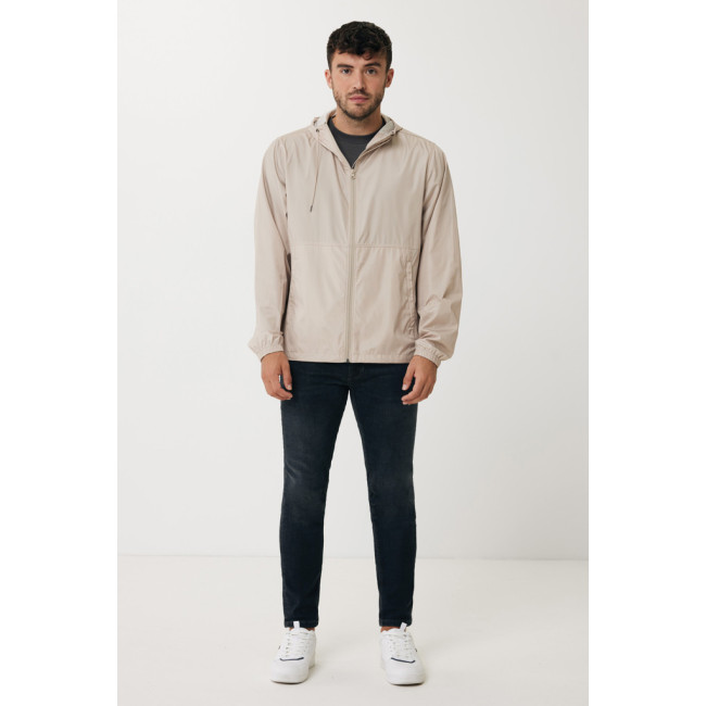 Veste coupe-vent en polyester recyclé Iqoniq Logan 