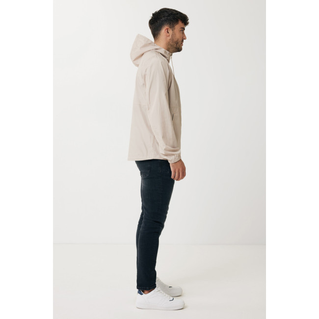 Veste coupe-vent en polyester recyclé Iqoniq Logan 