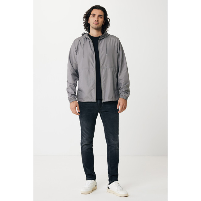 Veste coupe-vent en polyester recyclé Iqoniq Logan 