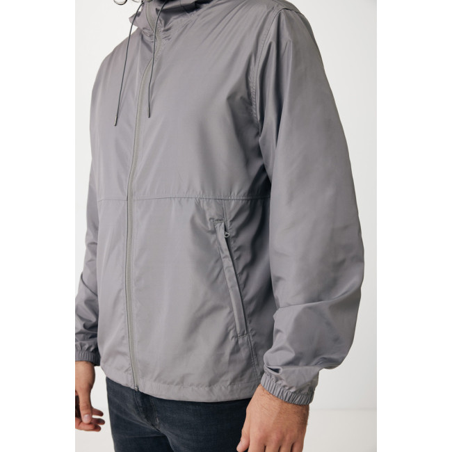 Veste coupe-vent en polyester recyclé Iqoniq Logan 
