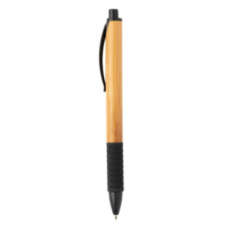 Stylo personnalisé en bambou et fibre de paille 