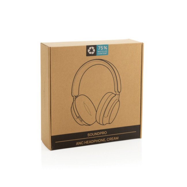 Casque ANC personnalisé en plastique recyclé RCS Soundpro 