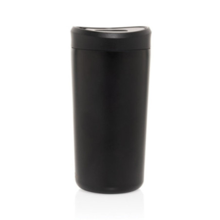 Mug de voyage personnalisé en acier recyclé Avira Alix 400ml 