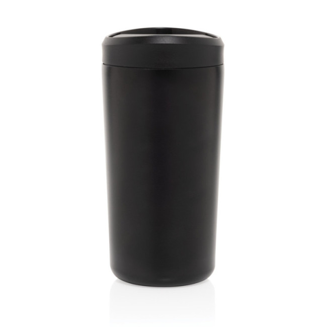 Mug de voyage personnalisé en acier recyclé Avira Alix 400ml 