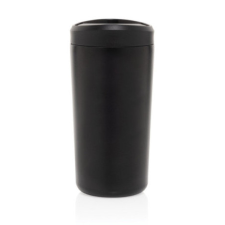Mug de voyage personnalisé en acier recyclé Avira Alix 400ml 