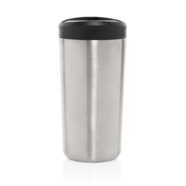 Mug de voyage personnalisé en acier recyclé Avira Alix 400ml 