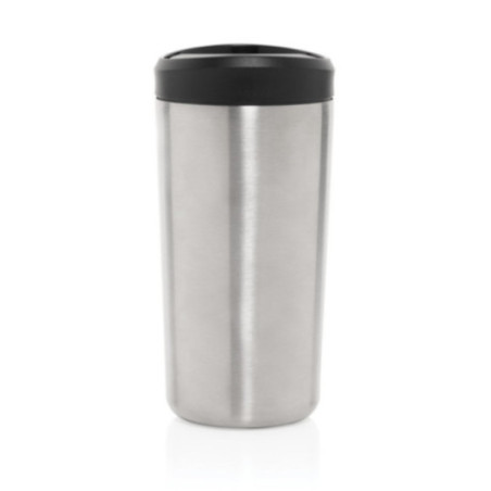 Mug de voyage personnalisé en acier recyclé Avira Alix 400ml 