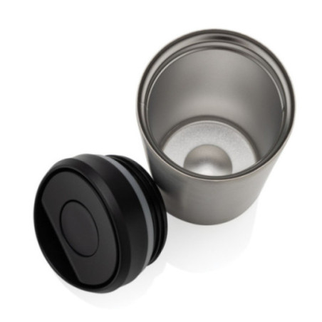 Mug de voyage personnalisé en acier recyclé Avira Alix 400ml 
