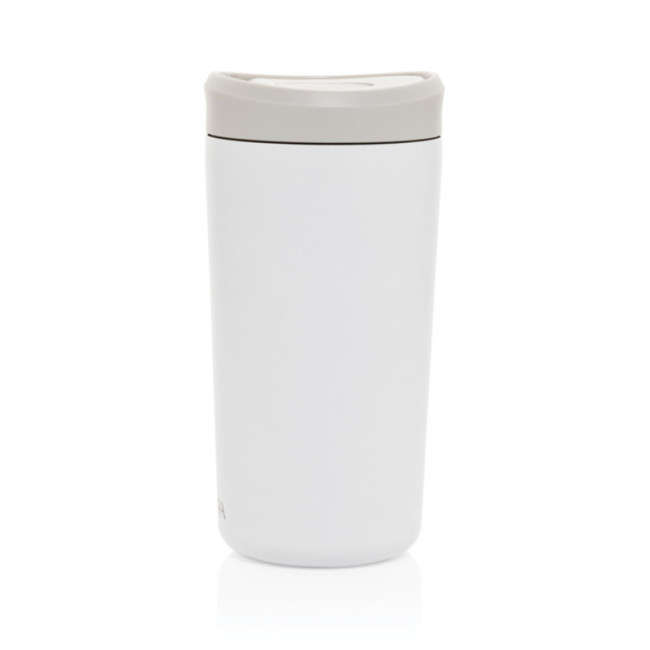 Mug de voyage personnalisé en acier recyclé Avira Alix 400ml 