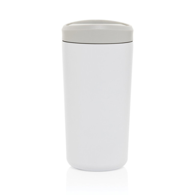 Mug de voyage personnalisé en acier recyclé Avira Alix 400ml 