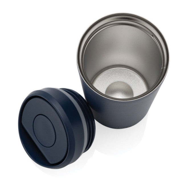 Mug de voyage personnalisé en acier recyclé Avira Alix 400ml 