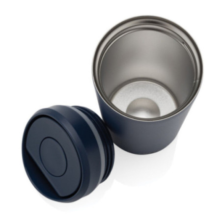 Mug de voyage personnalisé en acier recyclé Avira Alix 400ml 