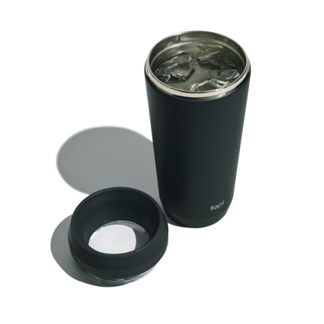 Mug de voyage personnalisable en acier recyclé Topl 354 ml 