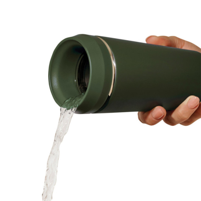 Mug de voyage personnalisable en acier recyclé Topl 354 ml 
