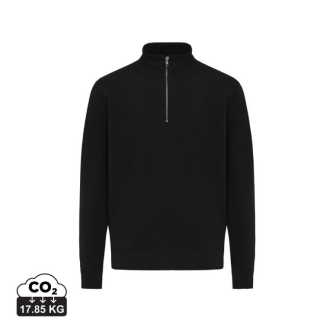 Sweatshirt à col montant zippé Iqoniq Elgon 