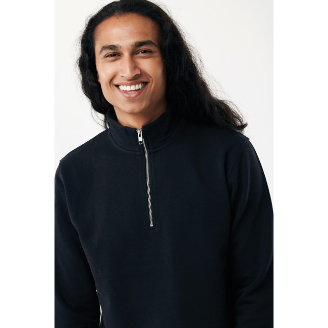 Sweatshirt à col montant zippé Iqoniq Elgon 