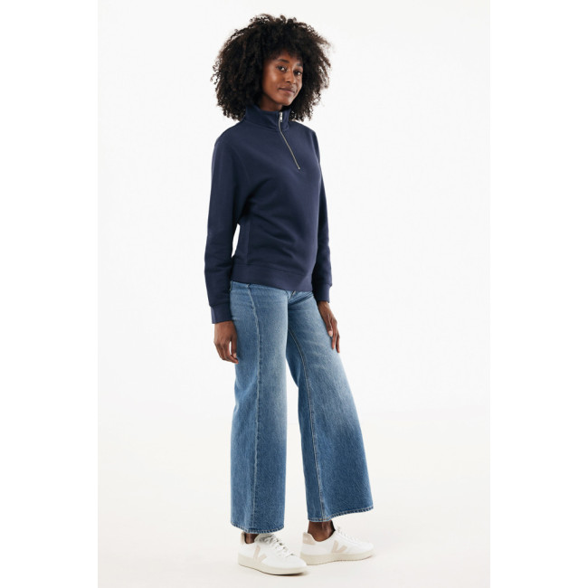 Sweatshirt à col montant zippé Iqoniq Elgon 