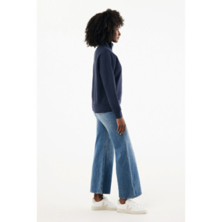 Sweatshirt à col montant zippé Iqoniq Elgon 
