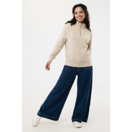 Sweatshirt à col montant zippé Iqoniq Elgon 